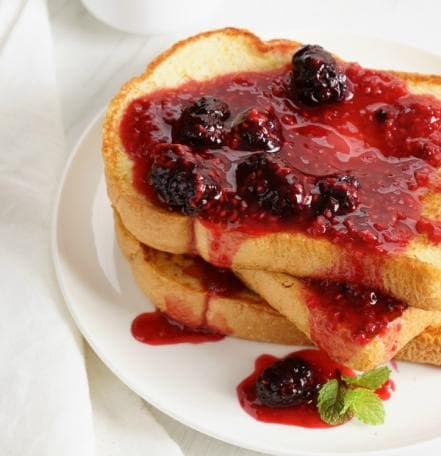 Pan Frances con Mermelada
