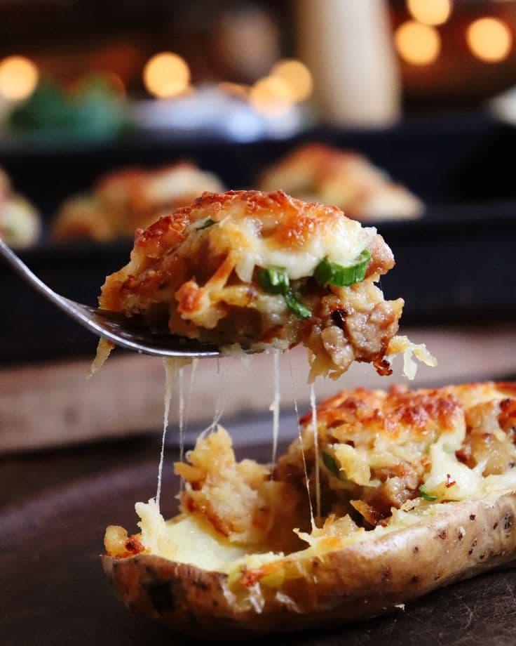 Orden de Pollo  con Queso