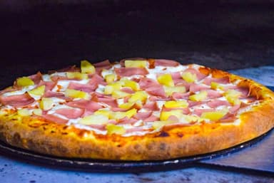 Pizza Carne con Champiñones Grande
