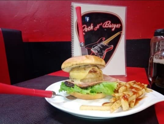 Hamburguesa Marty Friedman (Hawaiana)