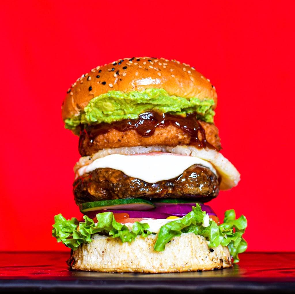 Hamburguesa Hawaiana