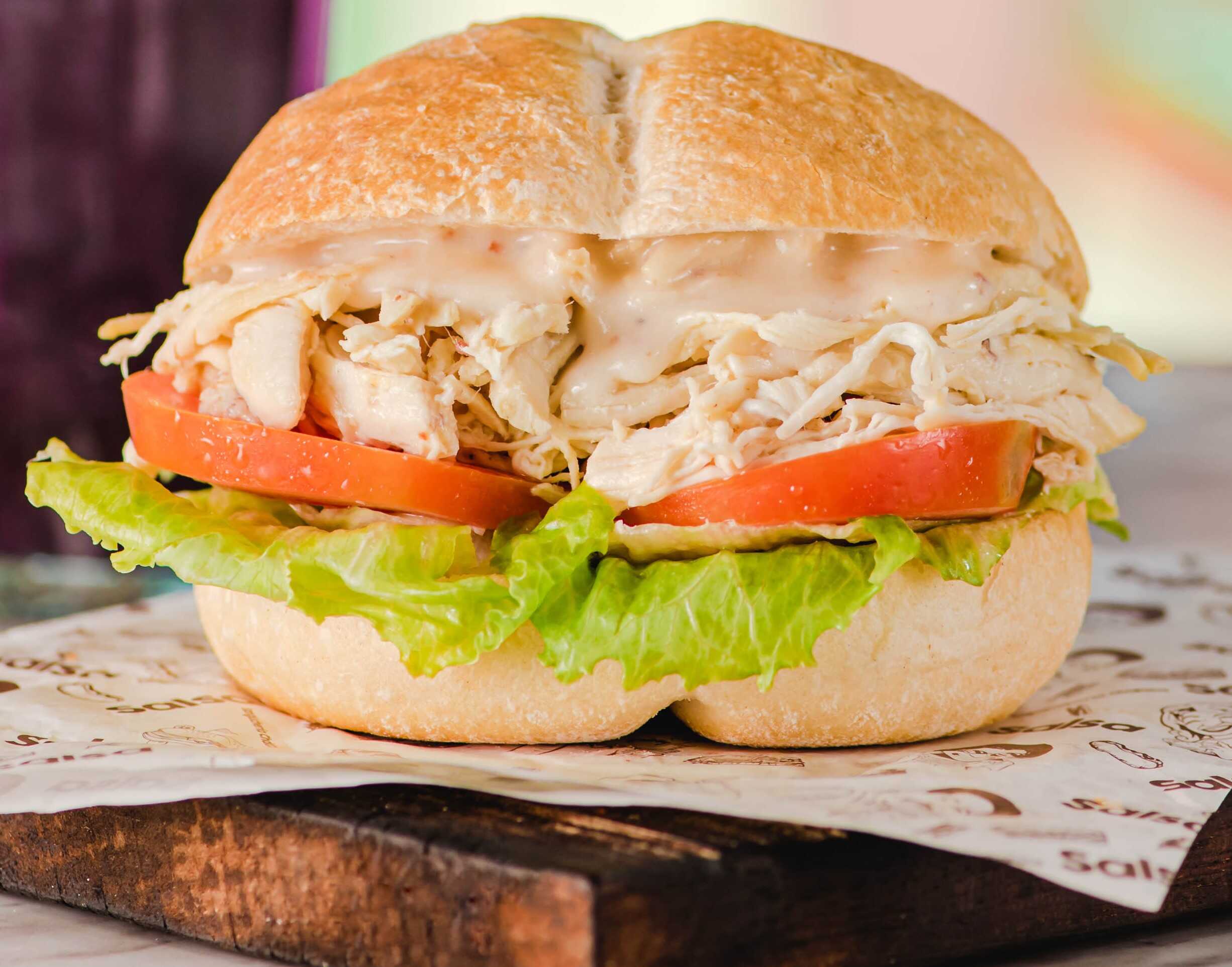 Pan con Pollo