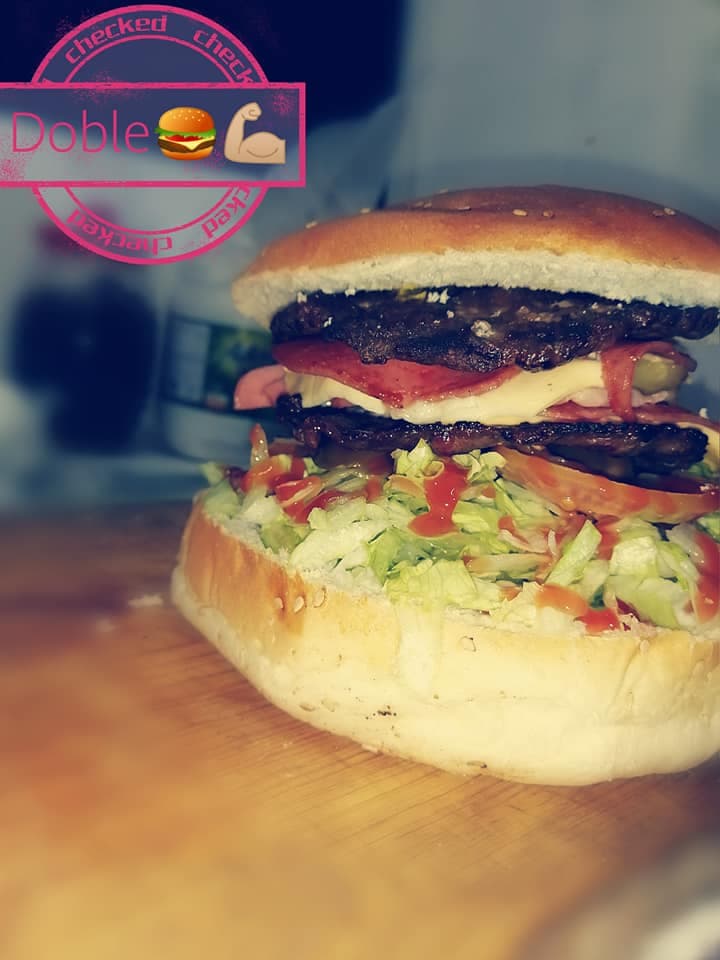 Hamburguesa Doble.