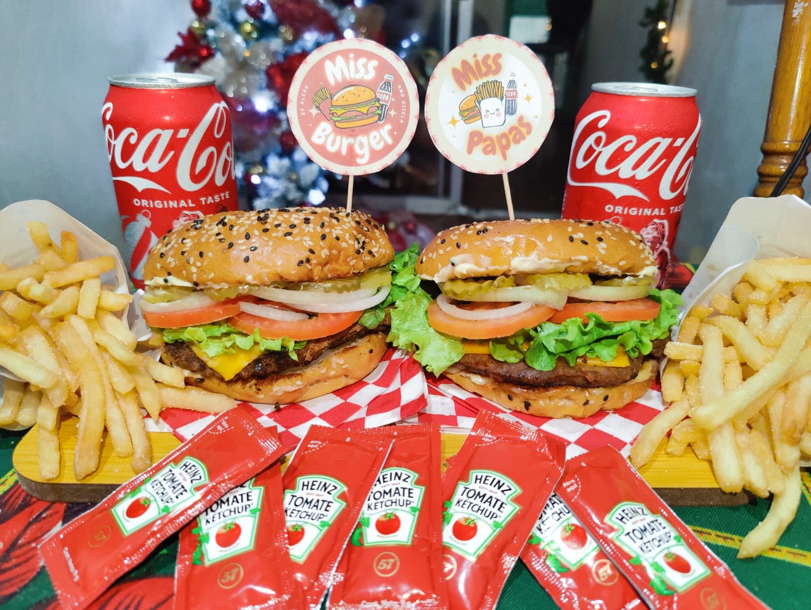 Duo Trio Miss Burger