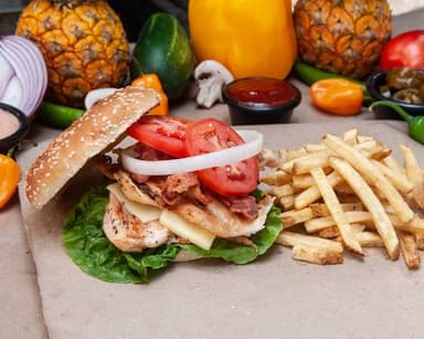 Hamburguesa de Pollo