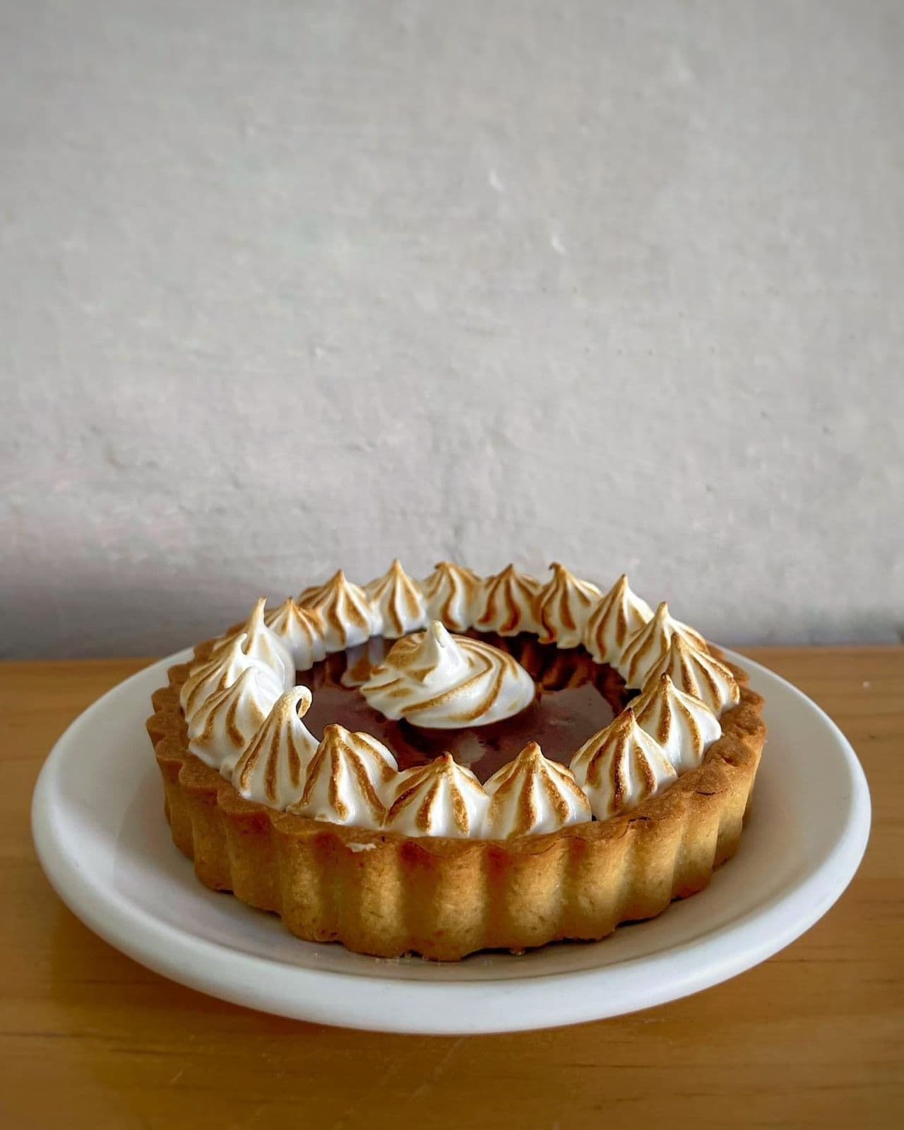 Pie de Chocolate Belga