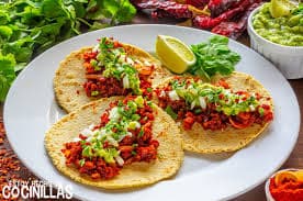 Taco de Chorizo