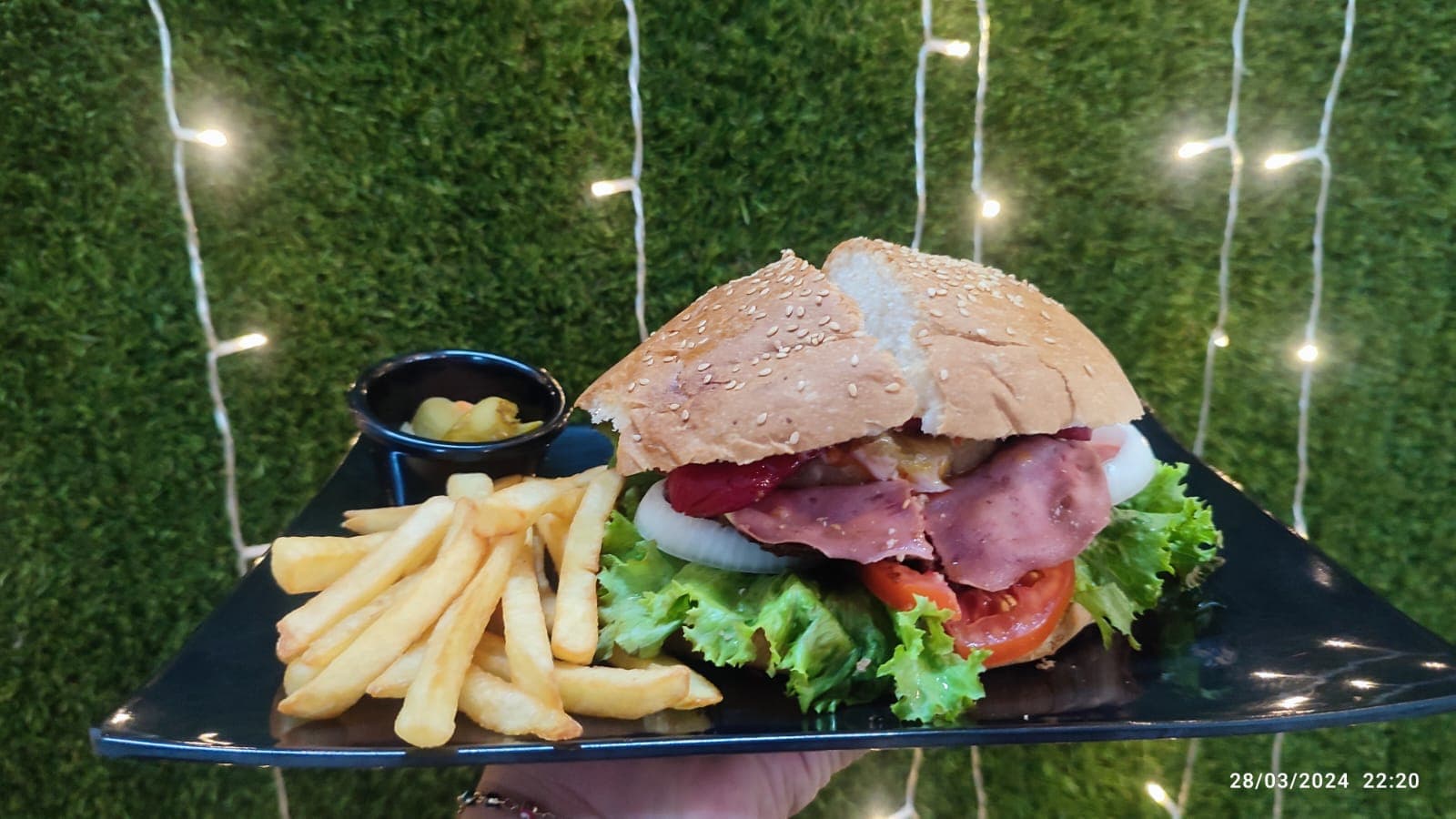 Hamburguesa Choriqueso