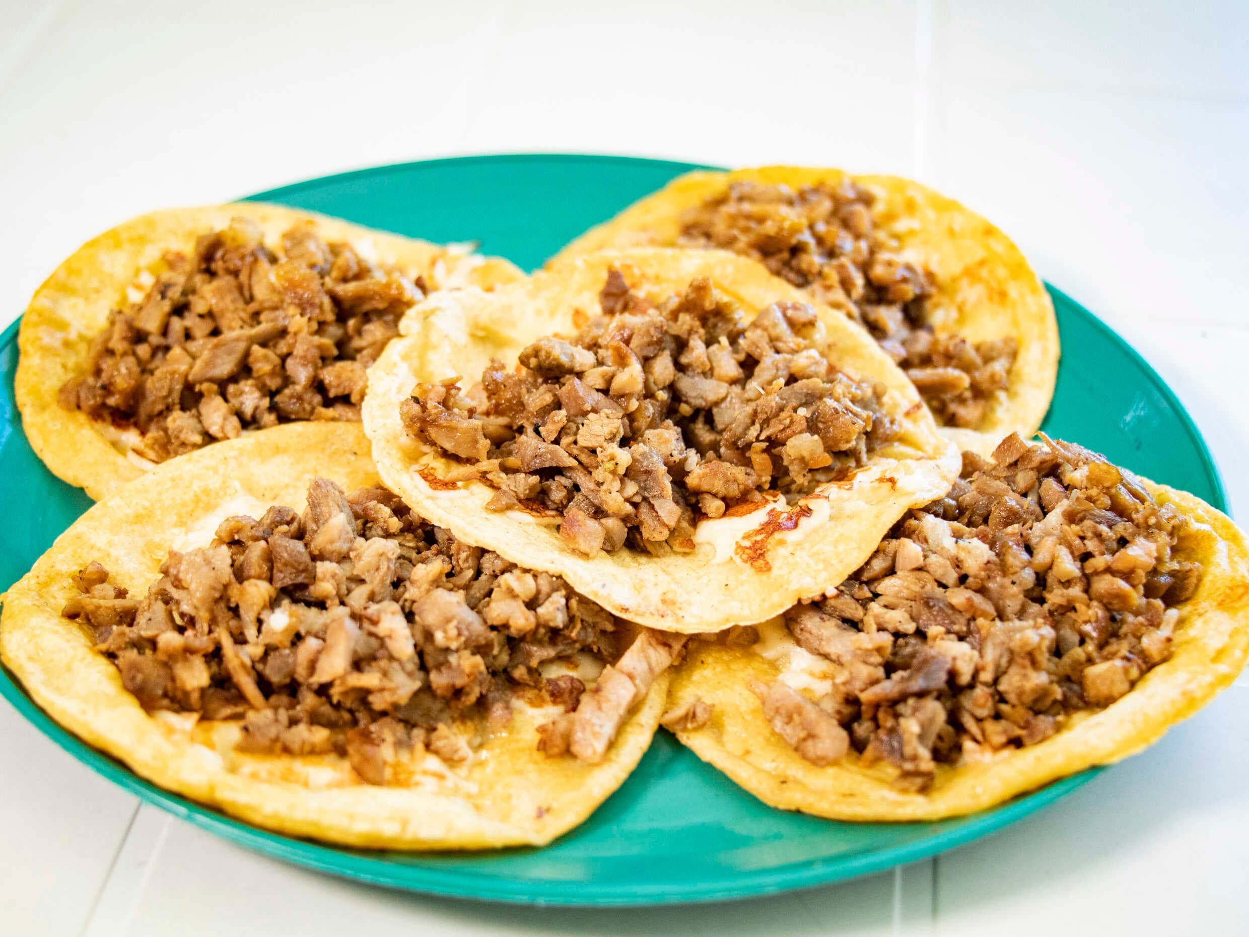 Orden de Asada con Queso