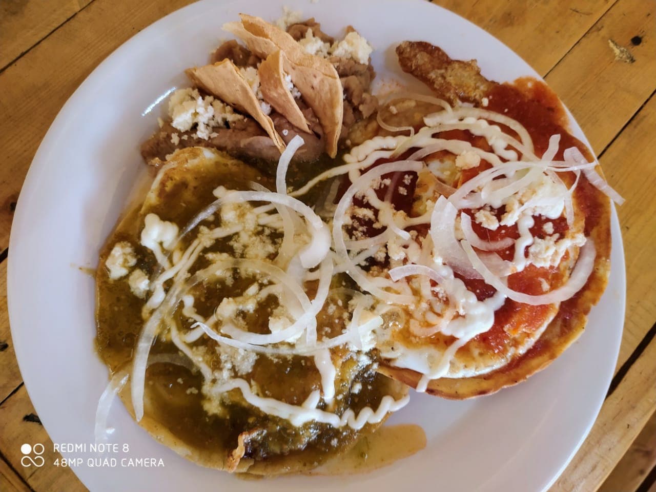 Huevos Don Chilaquiles + Cafe