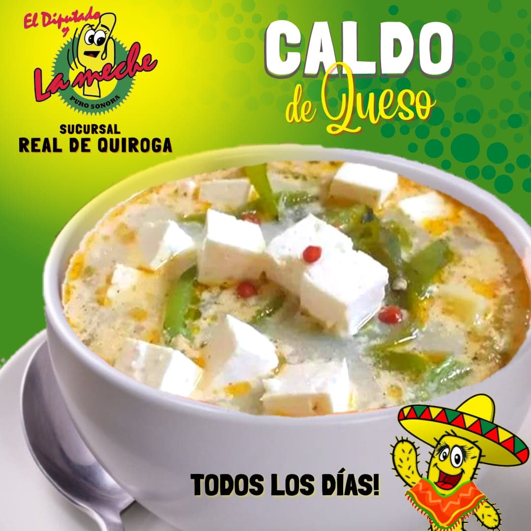 Plato Caldo de Queso