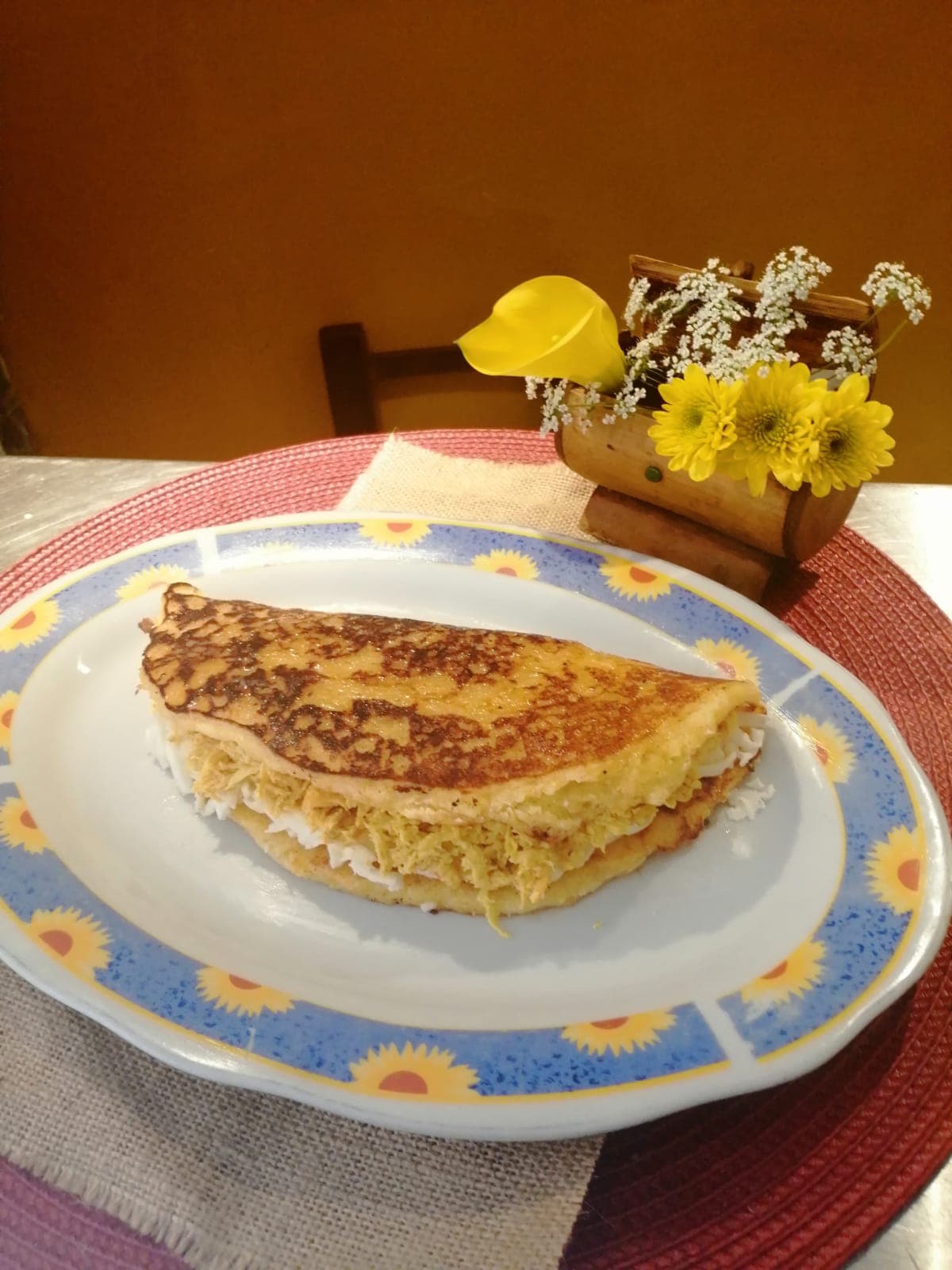 Cachapa de Pollo