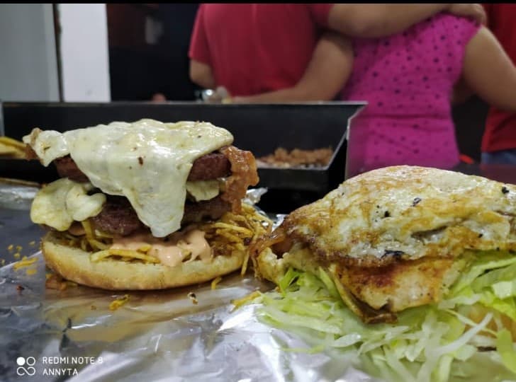 Hamburguesa golosa sencilla