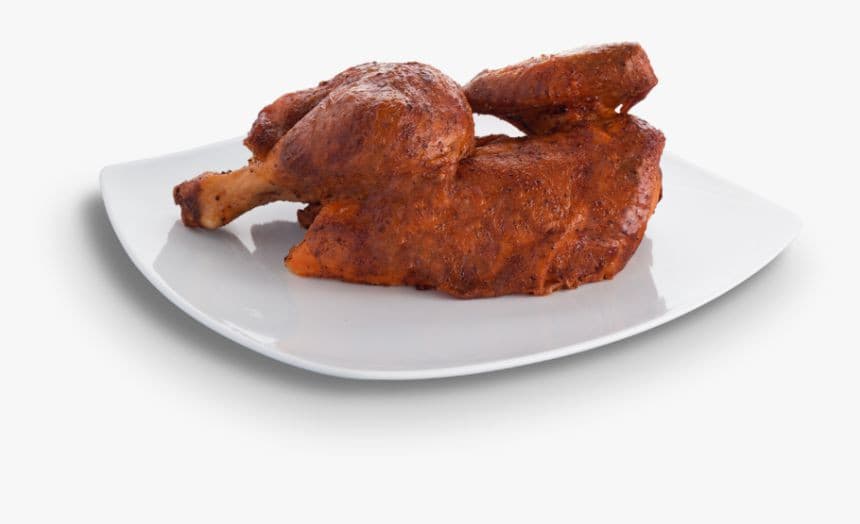 1/2 pollo frito