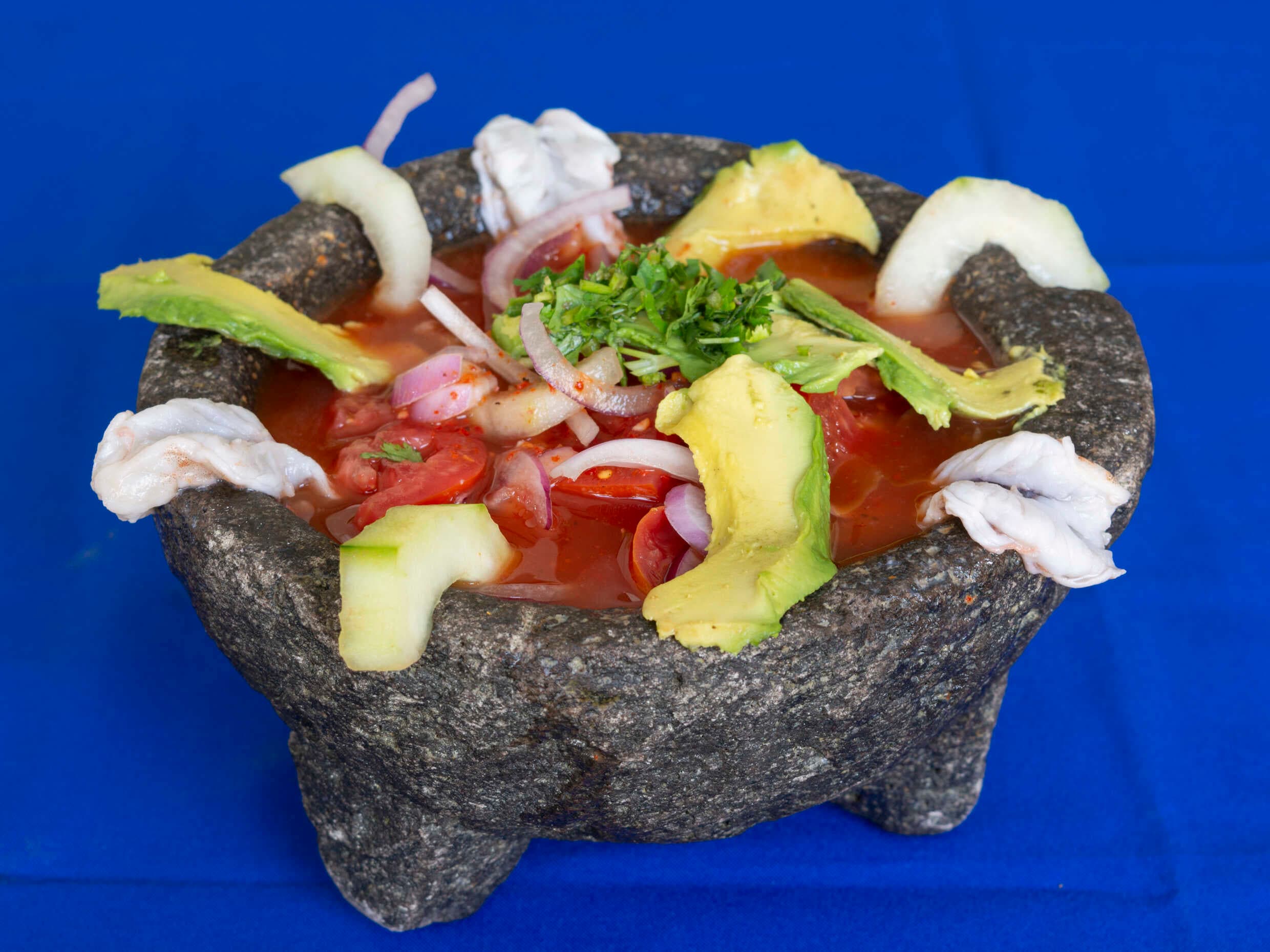 Molcajete de Mariscos.