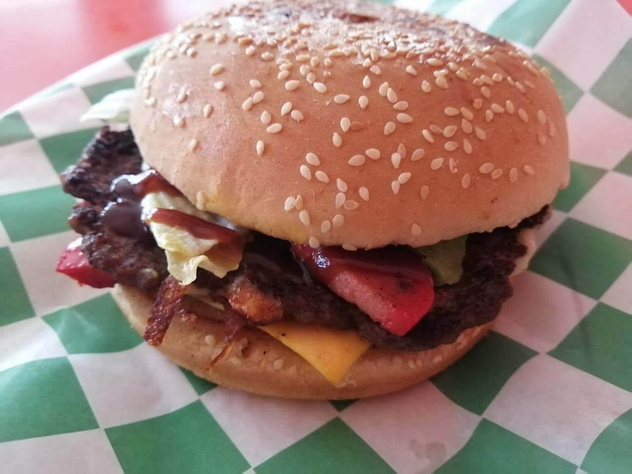 Hamburguesa de Res Sencilla