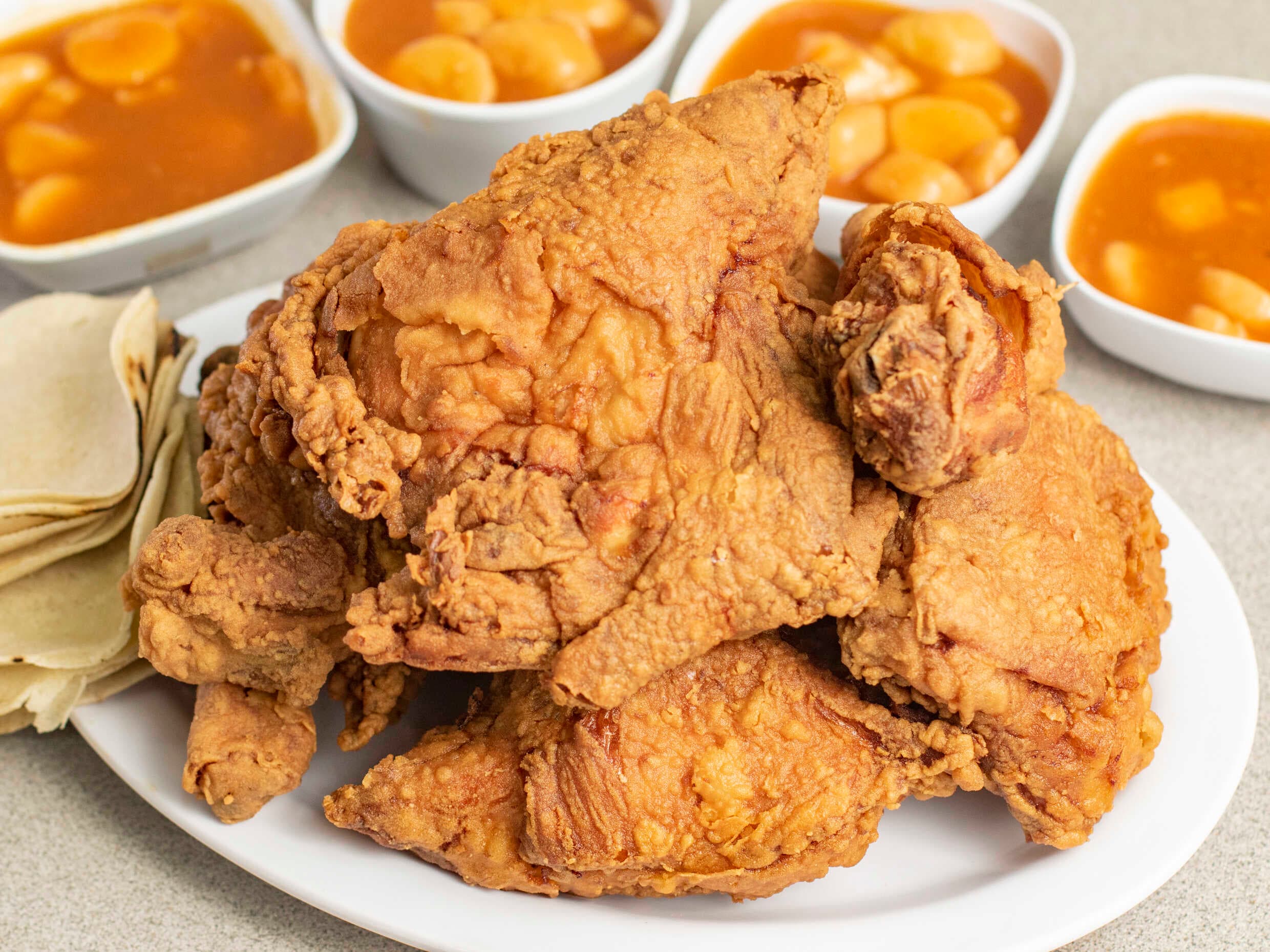 10 Piezas de Pollo Frito