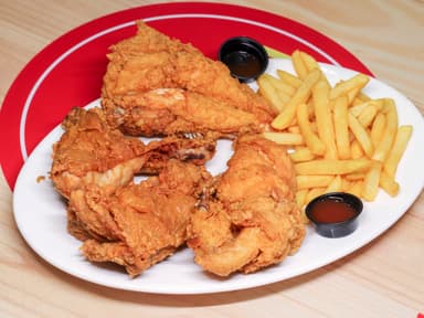 Pollo Medio a la Broaster