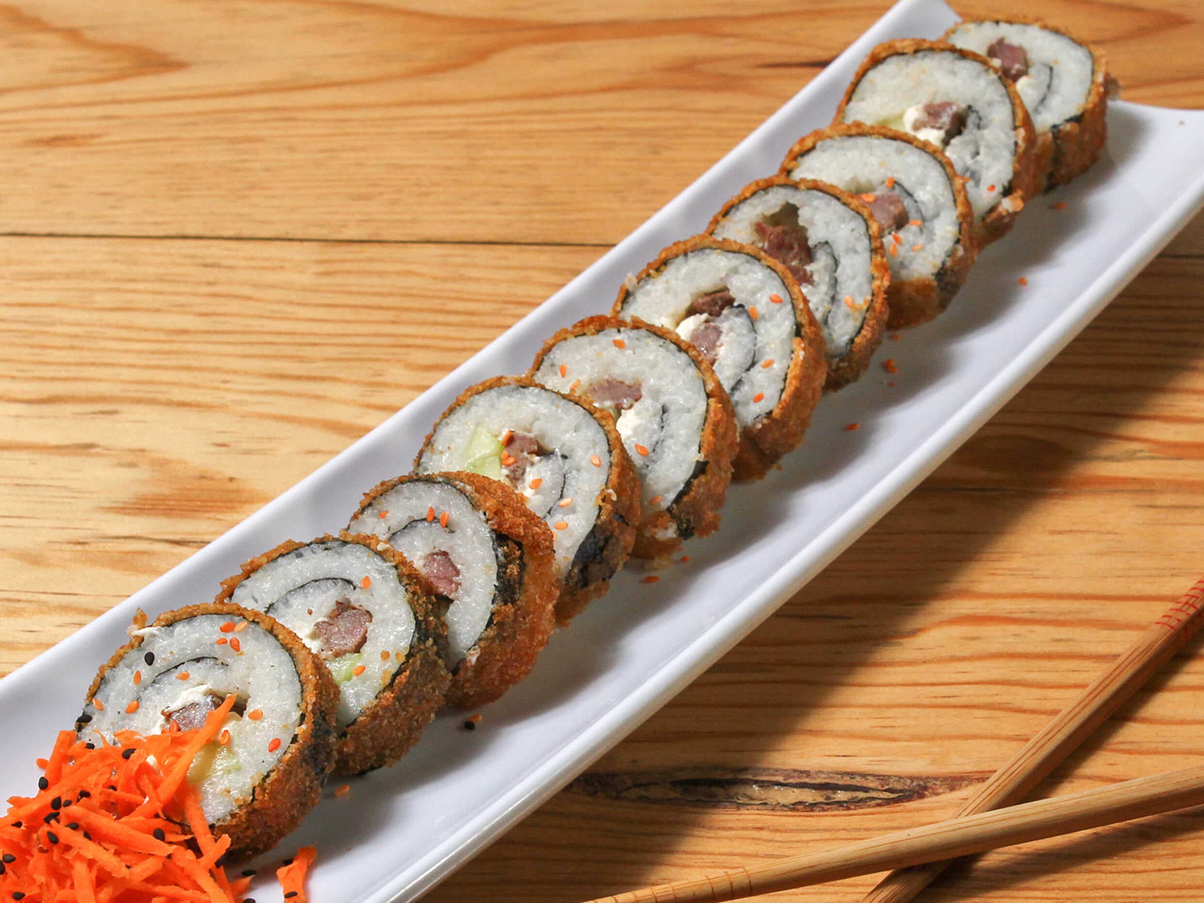 Sushi Futomaki de Pollo