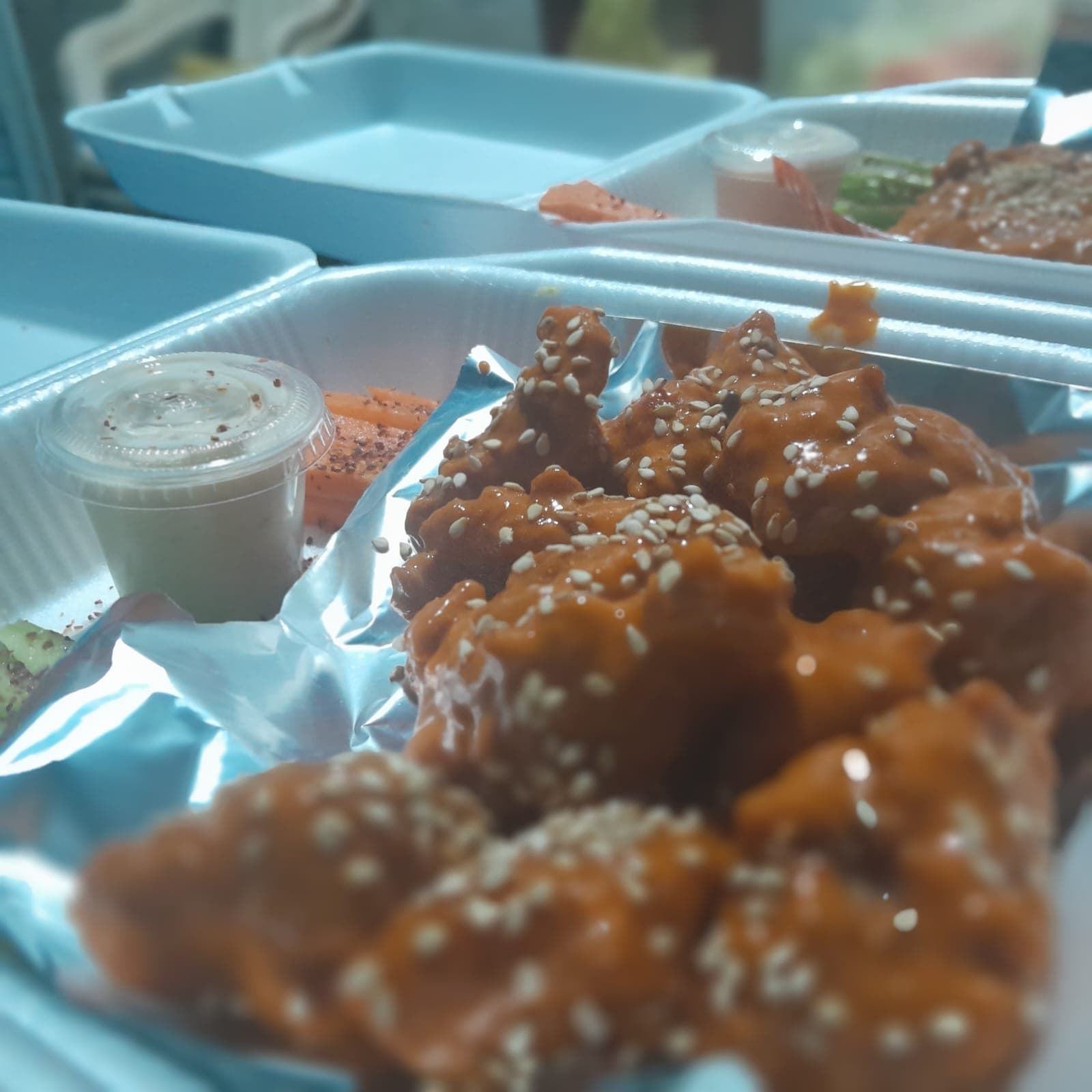 Alitas Mango Habanero