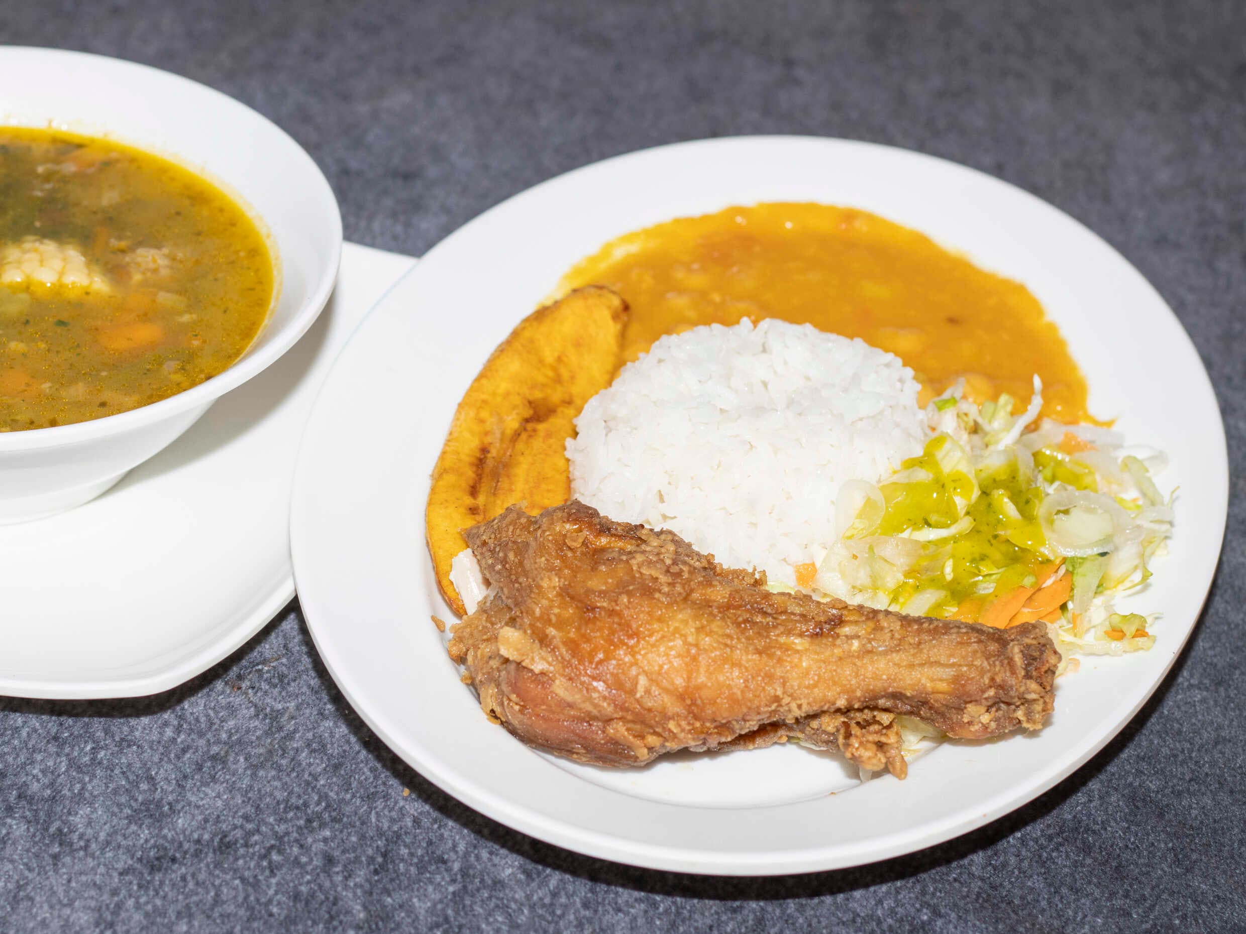 Almuerzo Completo con Presa Apanada