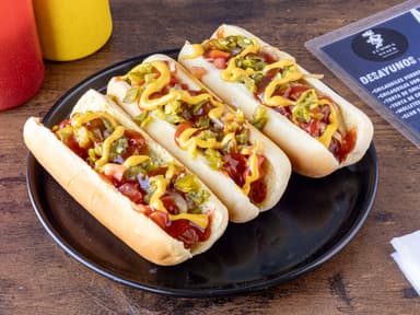 Hot dogs ( 3pza.)