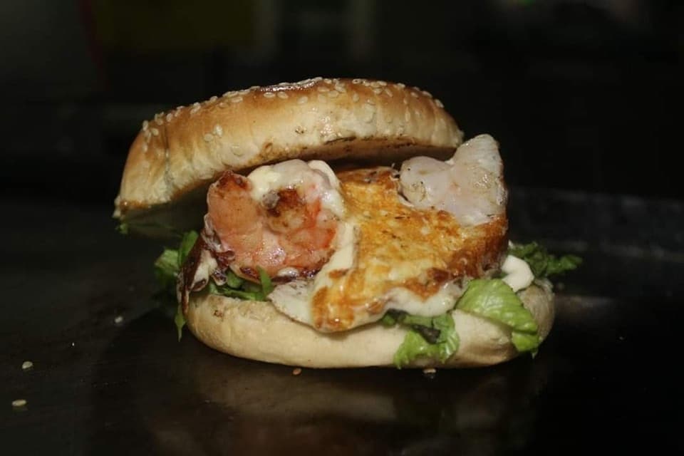 Hamburguesa Camarón