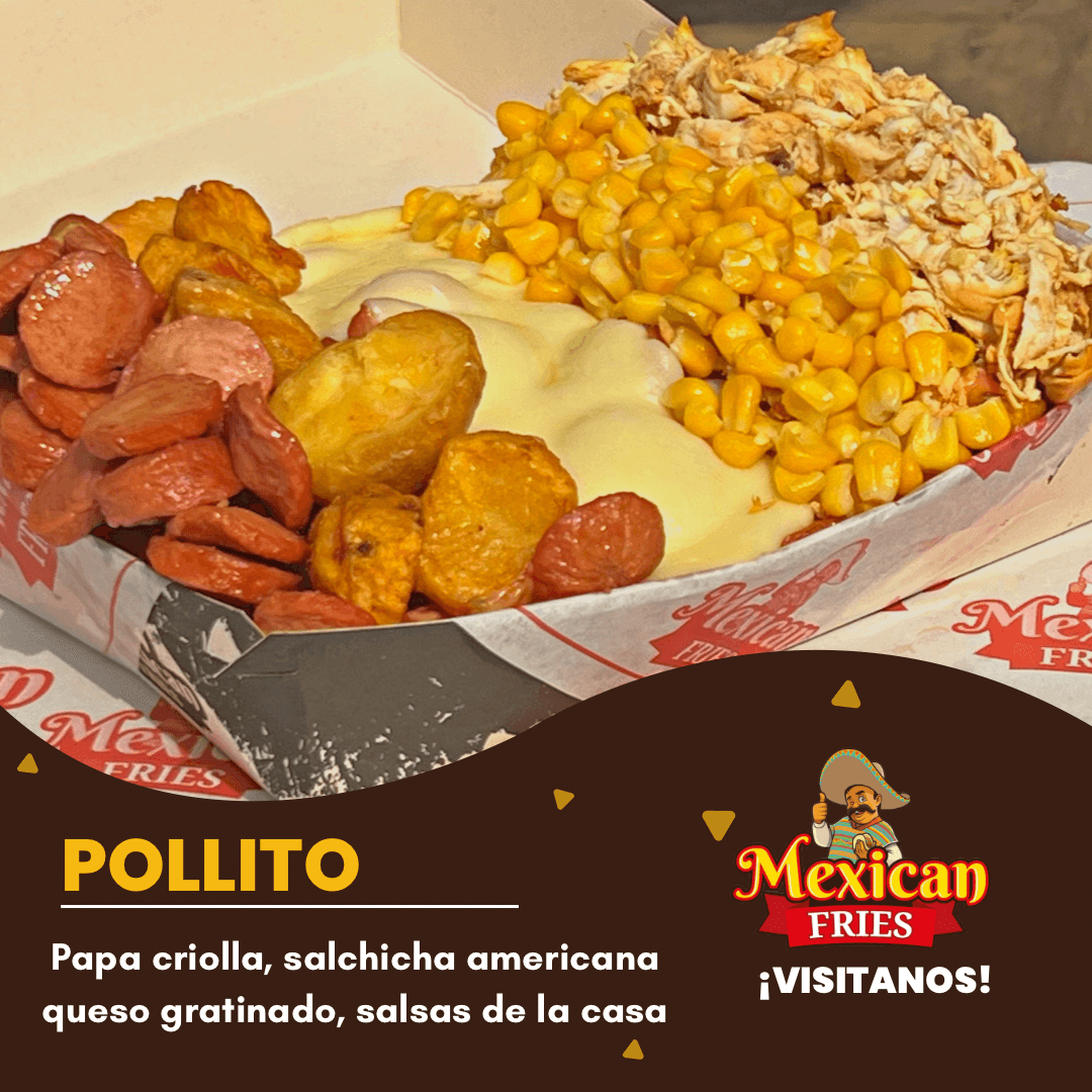 Salchipapa Pollito Personal