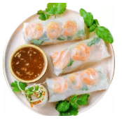 Spring Roll Con Camarón (1 Pz)