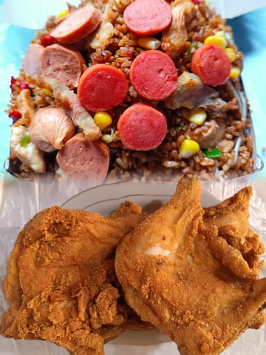 Arroz Mixto Mega + 1/4 Pollo