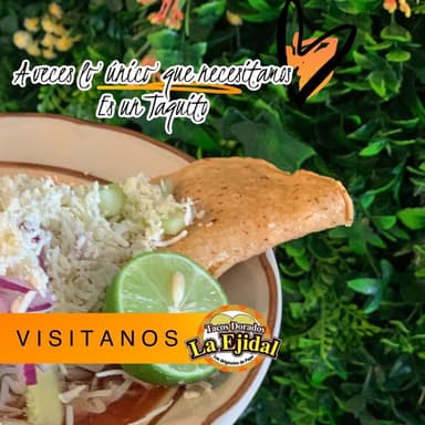 3 Tacos con  Ceviche  de Camarón Cocido