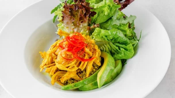 Ensalada Pollo Marroquí