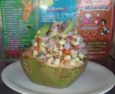 Aguachile al Coco