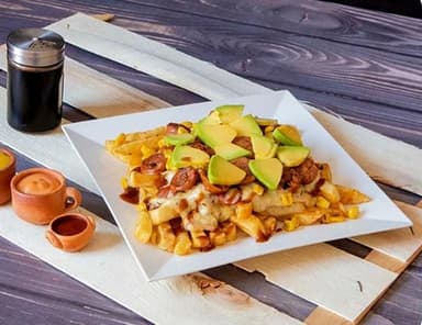 Papitas Paisas mas Gaseosa