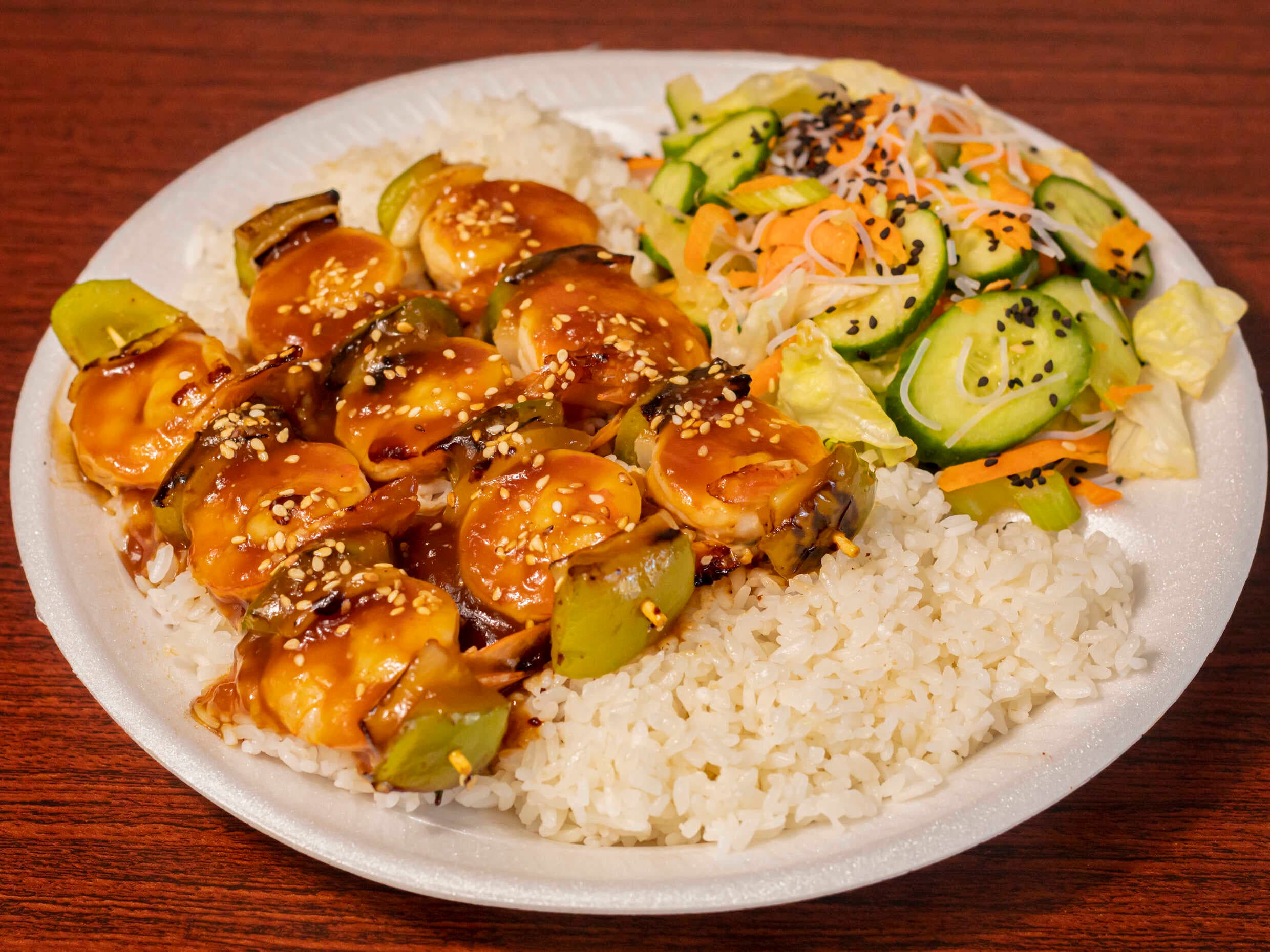 Kushi de Camarón (brochetas)