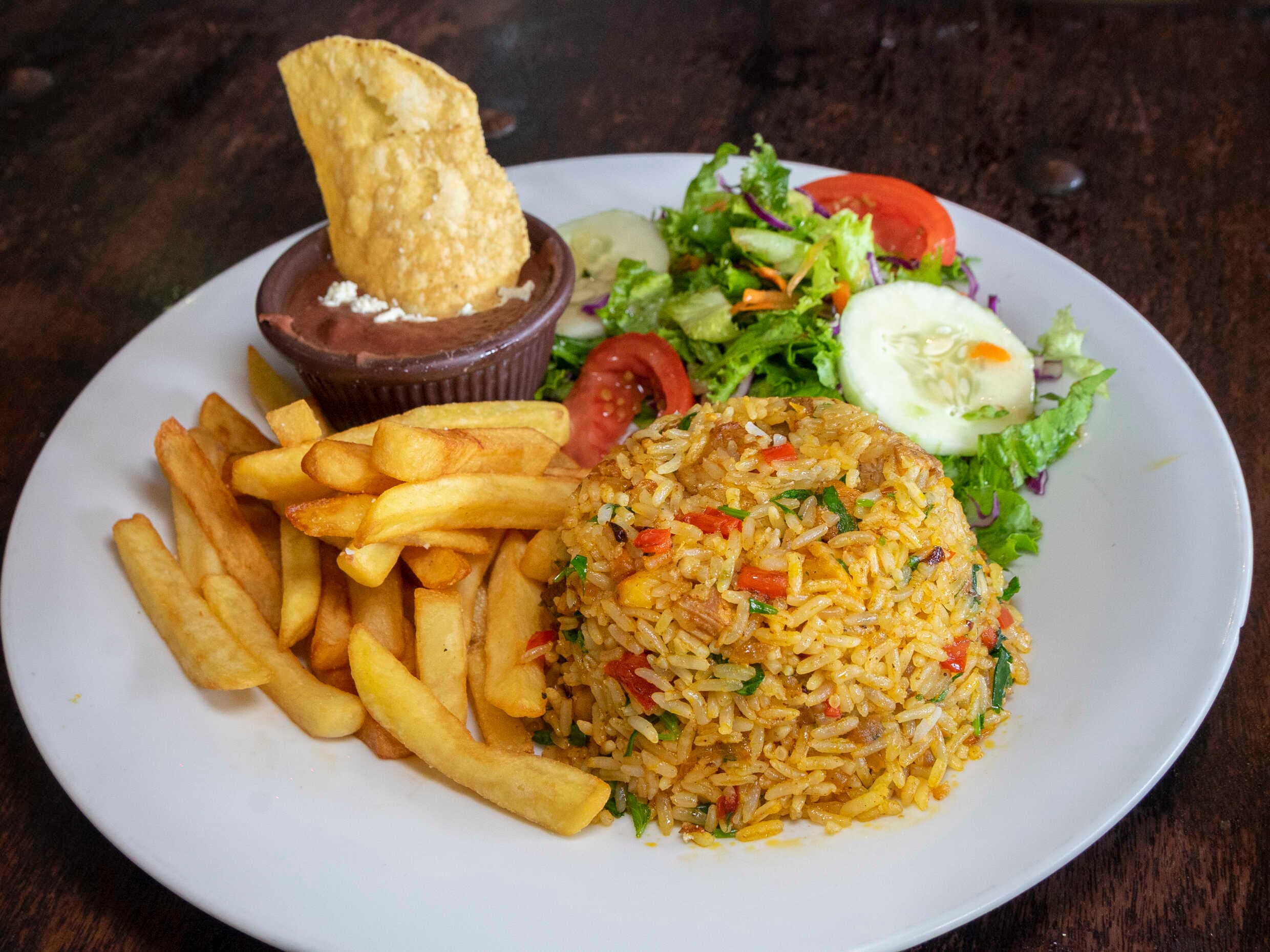 Cerdo con Arroz