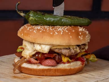 Hamburguesa Mexicana Doble