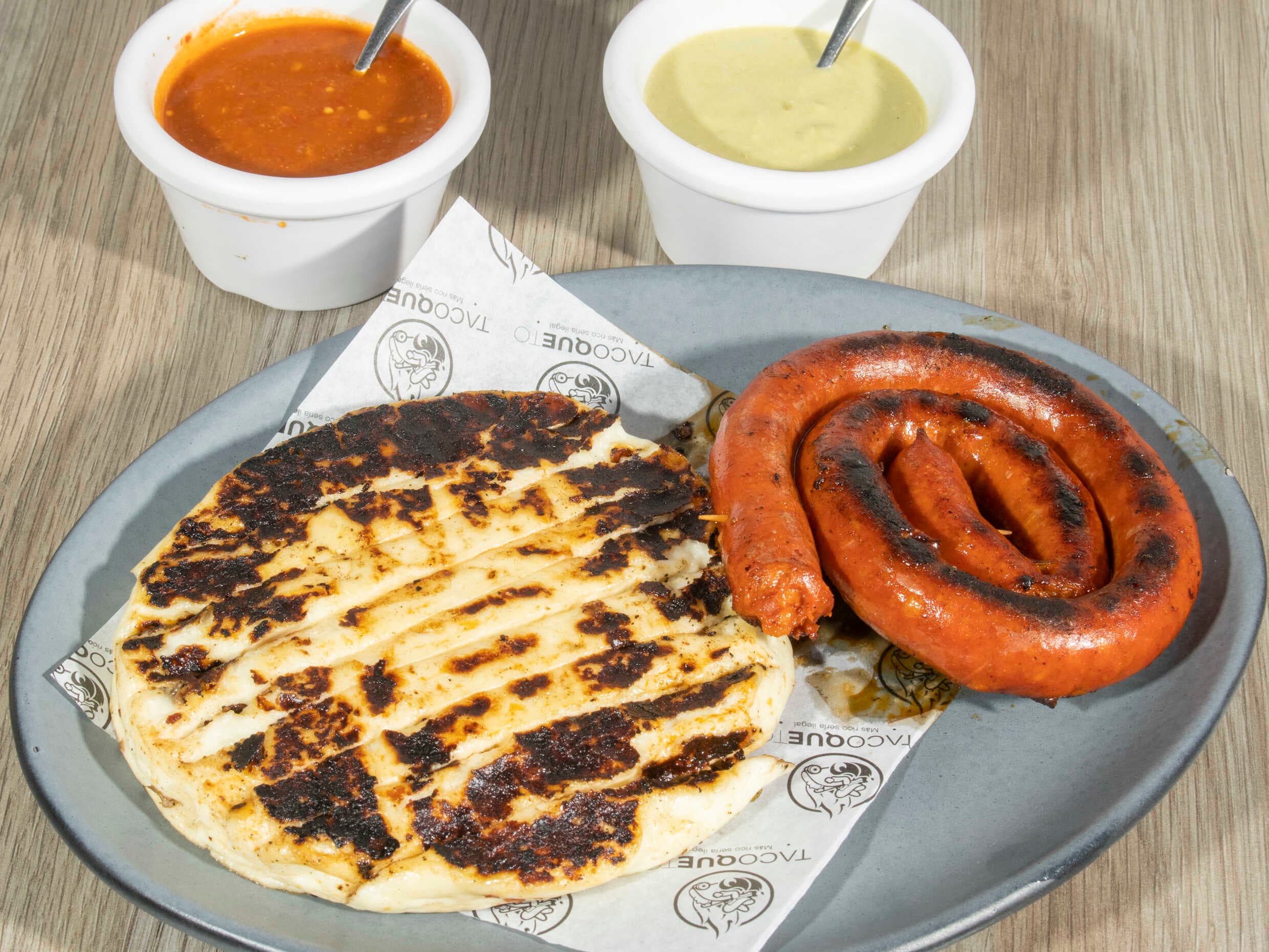 Queso Asado con Chistorra
