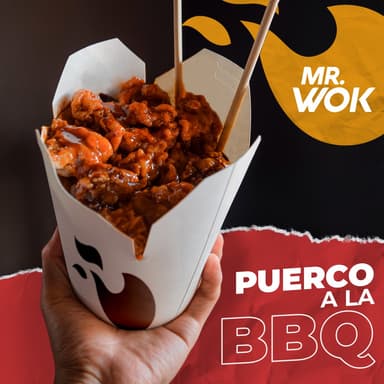 Cerdo a la bbq