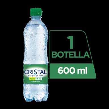 Agua con Gas 600 ml
