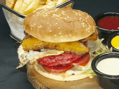 Sánguche a lo Pobre de Pollo deshilachado