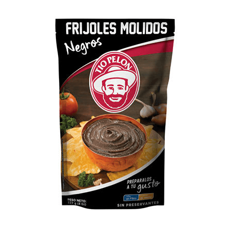 Frijoles Tio Pelon Molidos Negros 227 g