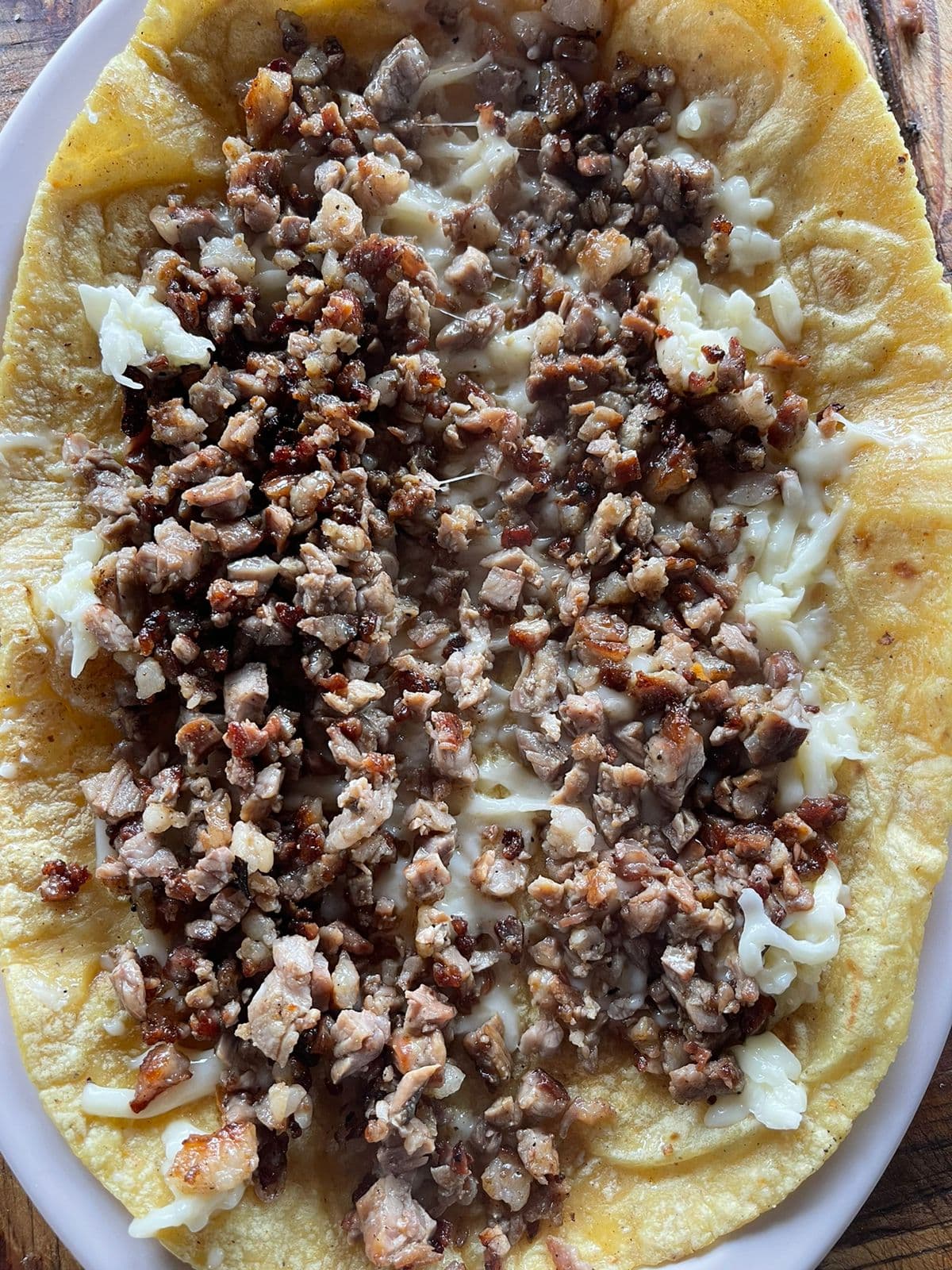 Quesadilla con Carne Asada