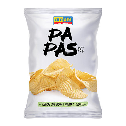 Papas Ampm Crema Cebolla 75 g