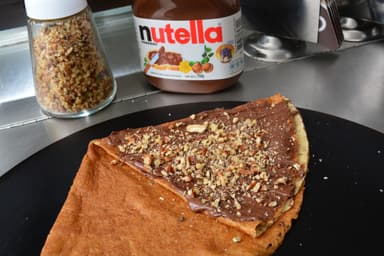 Crepa de Nutella y Nuez