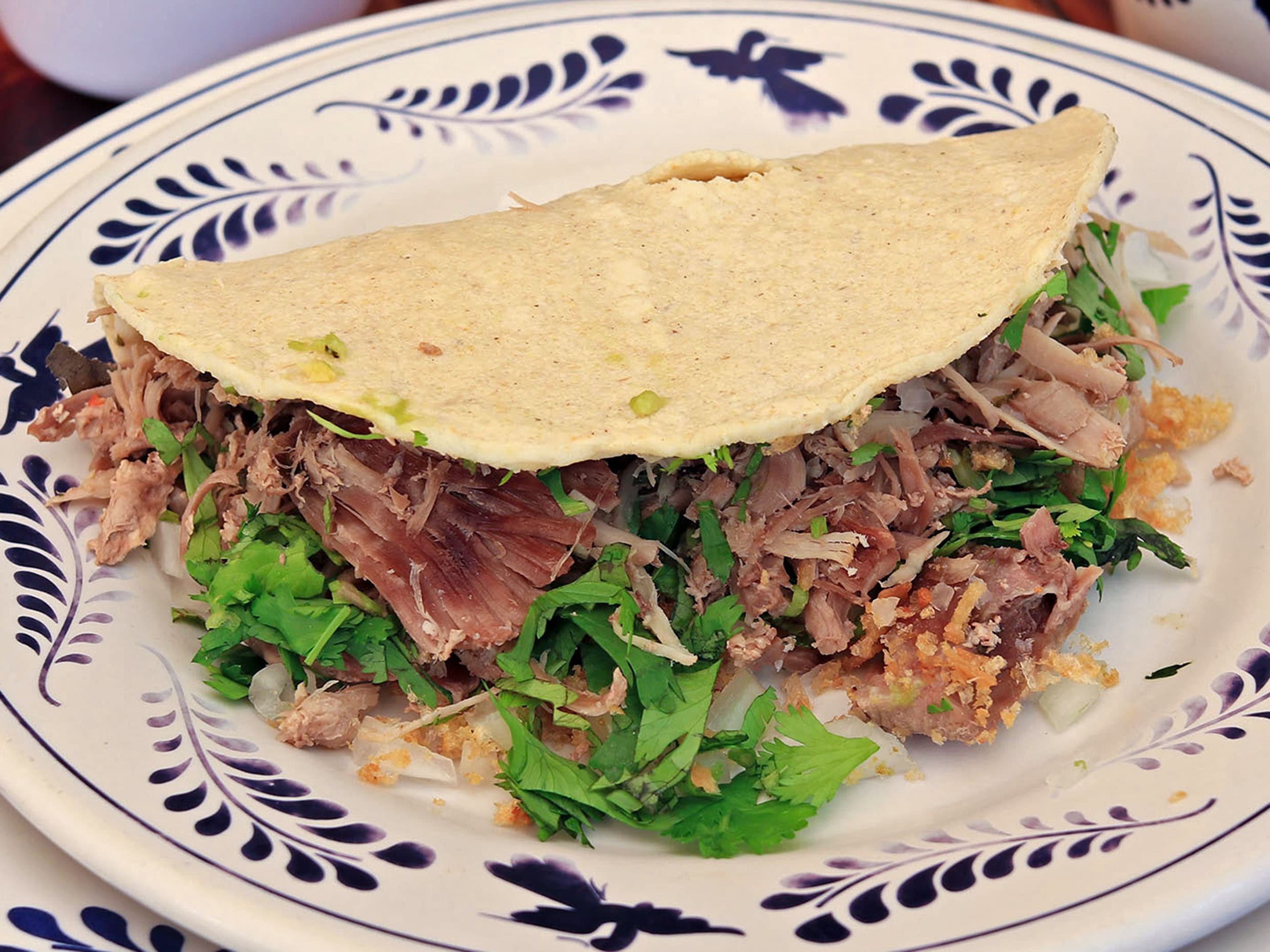 Taco de Cuchito Puerco