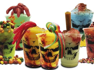 chaMukos (Frappes con chamoy)