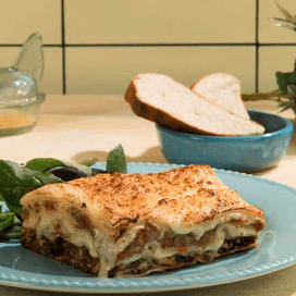 Lasaña Carne y Maduritos
