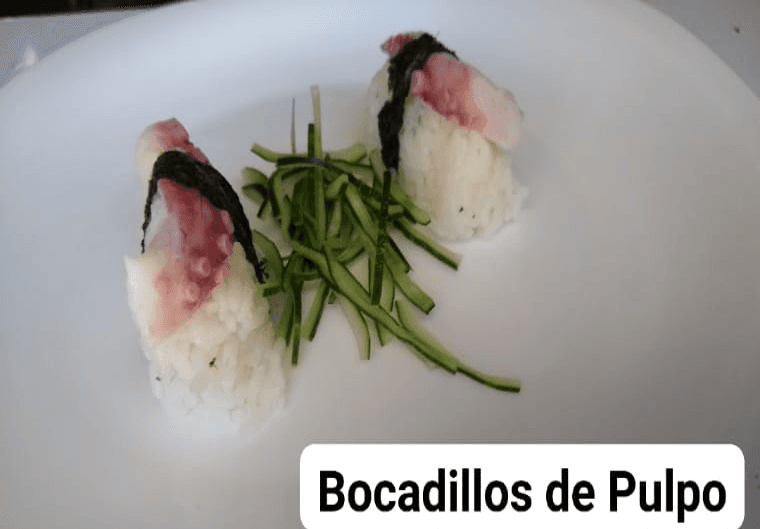 Bocadillo de Pulpo 2 pz