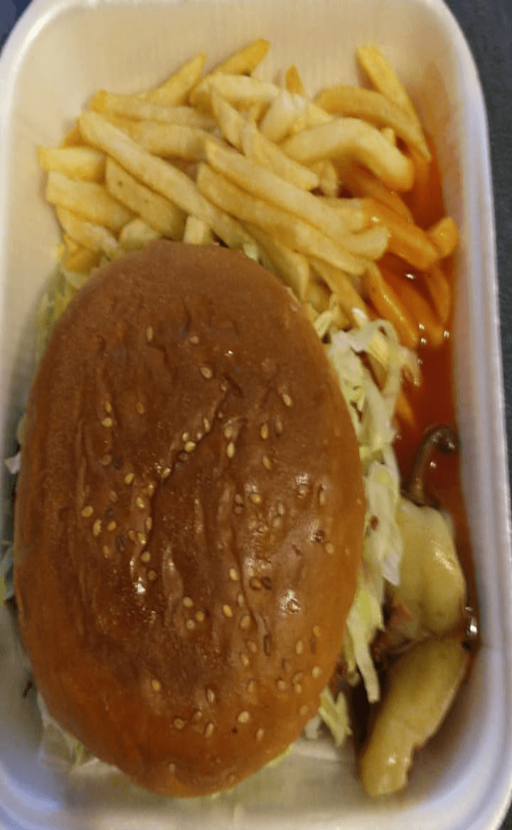 Hamburguesas con Papas